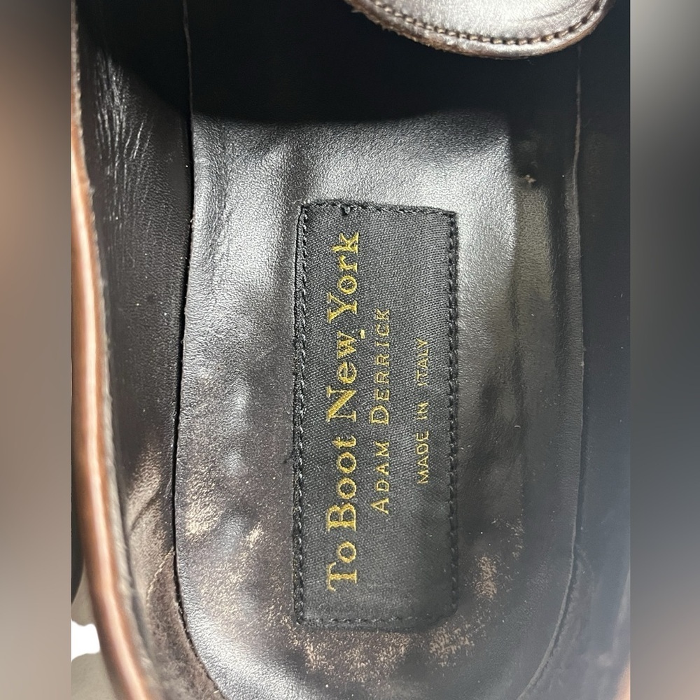 To Boot New York  Brown leather  Loafer size 10 - Picture 9 of 11
